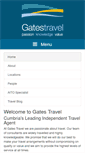 Mobile Screenshot of gatestravel.co.uk